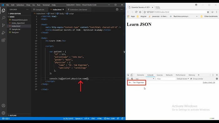 How to Explore JSON